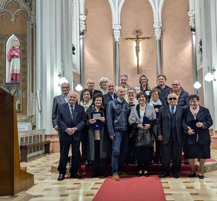 A San Carlo festa degli sposi