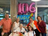 Maria Mingolla fa 106, auguri alla grande nonna cesenate