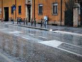 Pioggia e grandine su Cesena