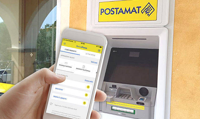 Poste italiane: si possono prelevare contanti anche senza carta