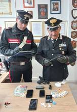 La refurtiva (foto: Carabinieri)