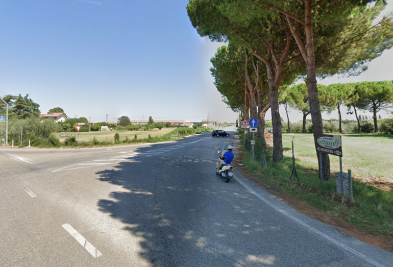 Il luogo dell'incidente (Google maps)