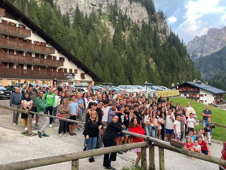 A Malga Ciapela (Rocca Pietore) è in corso il camposcuola di Villachiaviche e Gattolino