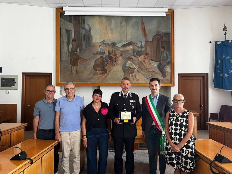 Cesenatico saluta il maggiore Flavio Annunziata