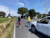 Automobilisti esasperati bloccati lungo la via Capannaguzzo, a Bulgarnò, frazione dalla quale in questo momento si esce solo passando per Gambettola