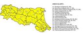 Allerta gialla per temporali su tutta la regione