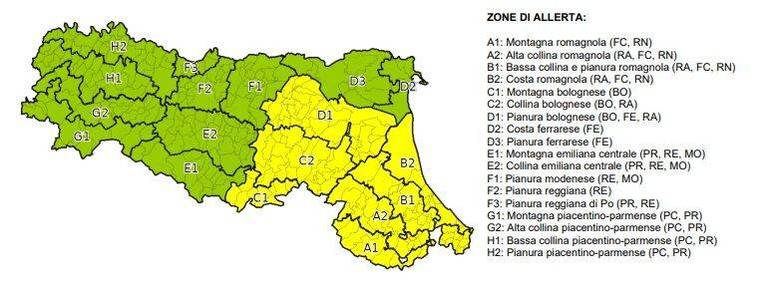 Attesi per oggi, sabato 3 agosto, temporali su Appennino e pianura orientale