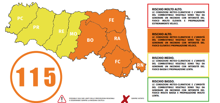 Il bollettino valido dal 3 agosto 2024