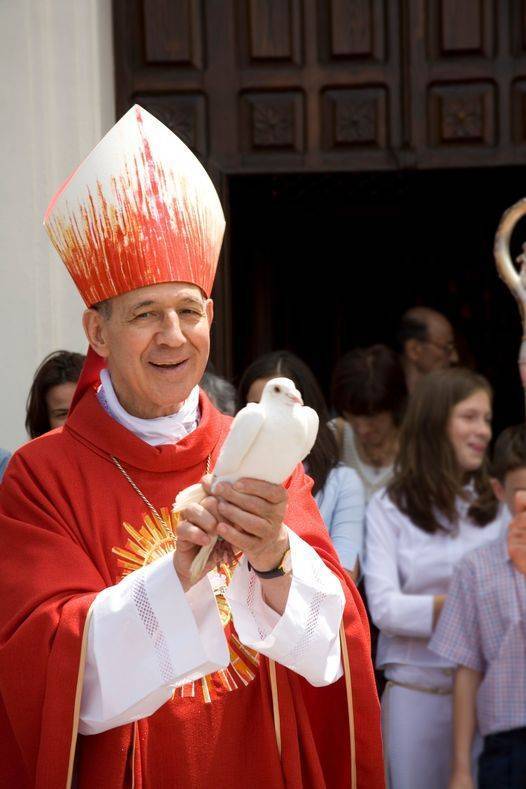 Monsignor Elio Tinti. Foto di Marcello Testoni. 