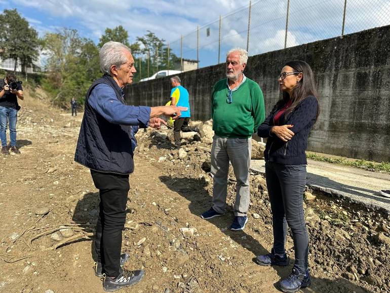 Sopralluogo Priolo a Modigliana con sindaco Dardi