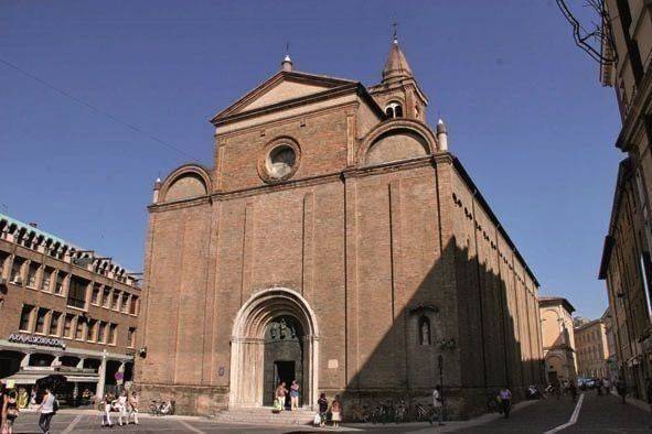 La Cattedrale di Cesena in una foto di archivio