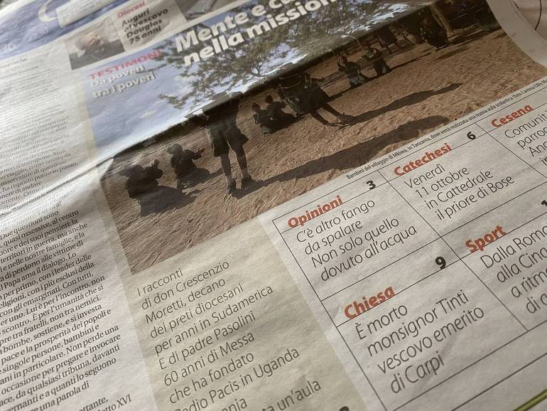 La prima pagina della nostra edizione cartacea n. 36 del 2024 da giovedì scorso 3 ottobre in edicola