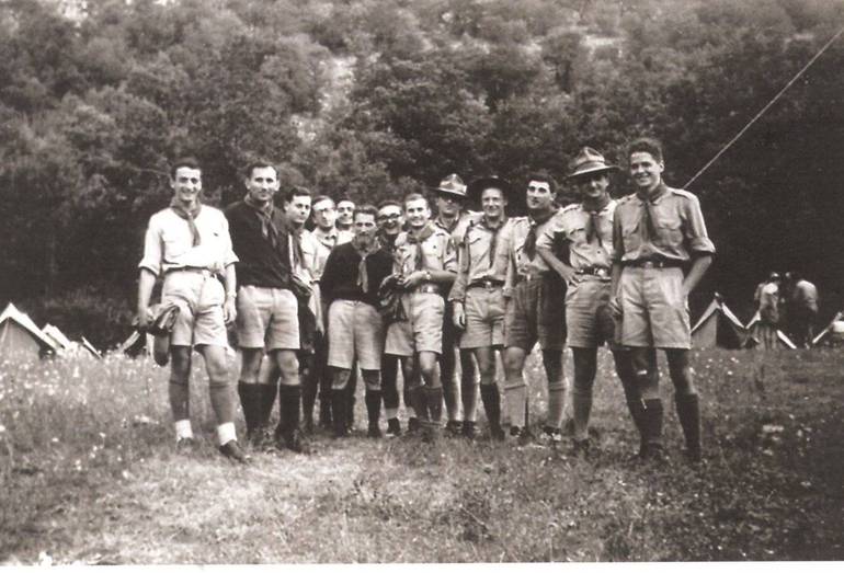 Uno scatto del 1964 dal volume “Scout a Cesena 1925-2025. Una pagina della città”