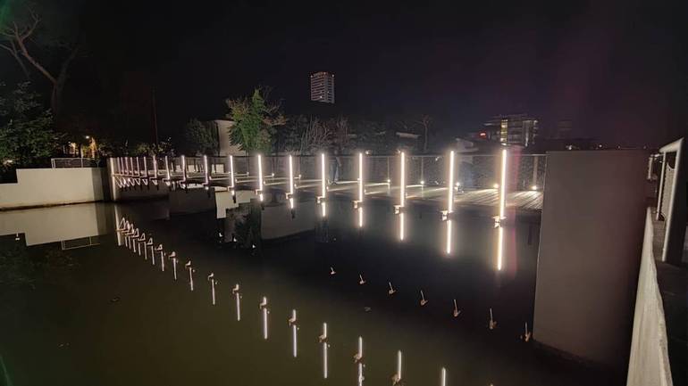 Ponte di Via Ferrara_notturna