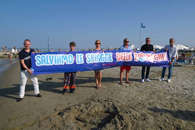  "Salviamo le spiagge della Romagna" a Gatteo Mare