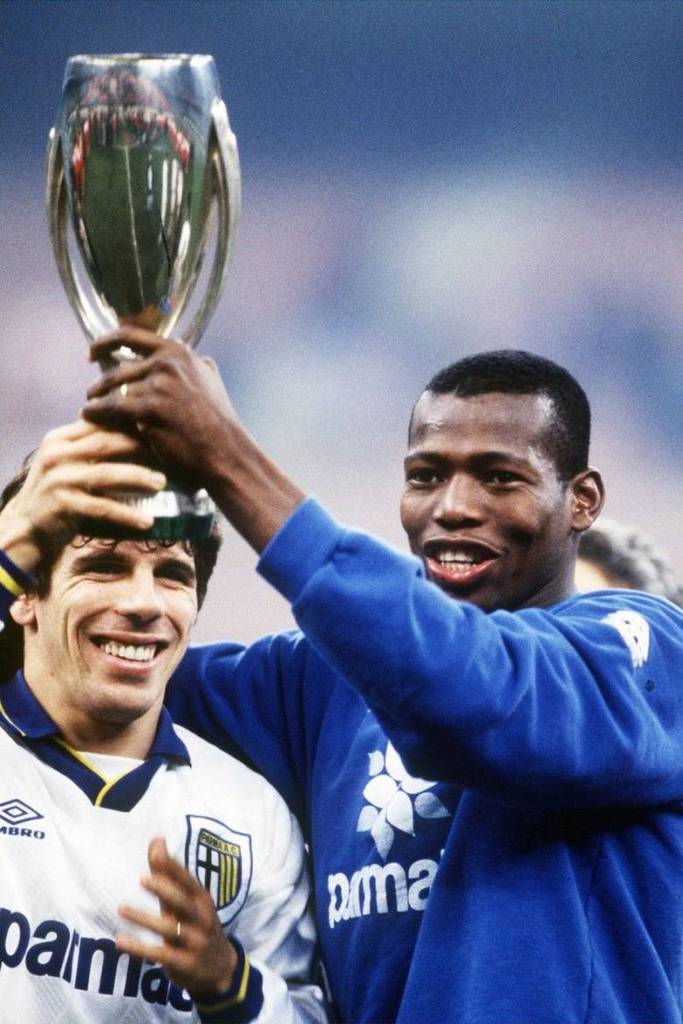 Parma, Supercoppa UEFA 1993, Zola e Asprilla (Wikimedia Commons)