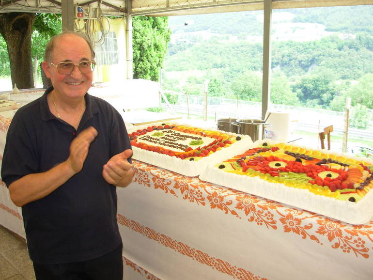 foto Bosi: don Ezio, nel 40° anno di sacerdozio, Turrito 2008