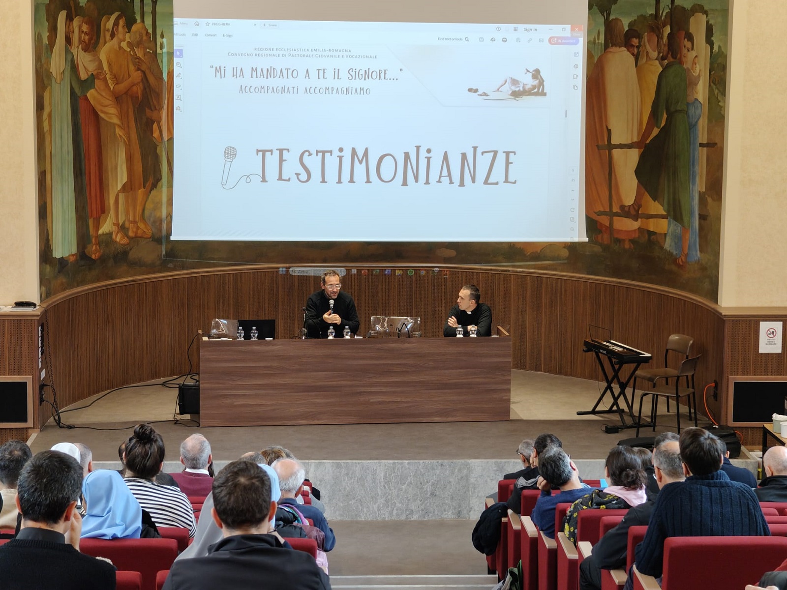 Nella foto un momento del convegno di ieri a Faenza