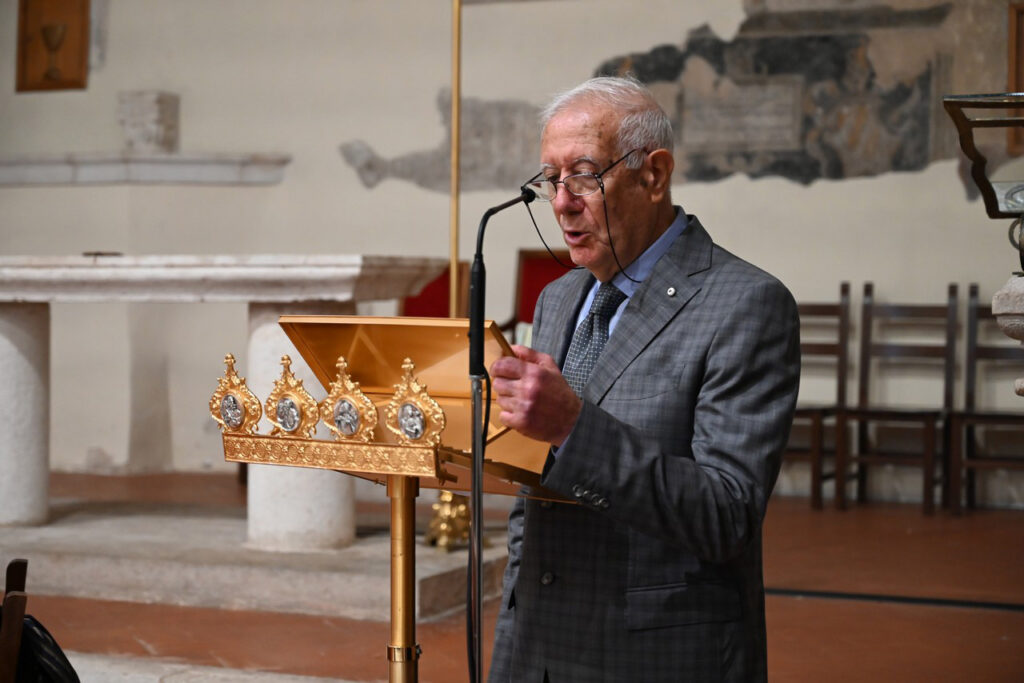 Mario D'Agostino, marito di Patrizia Contestabile nipote di don Odo, ha curato l'organizzazione della cerimonia di intitolazione