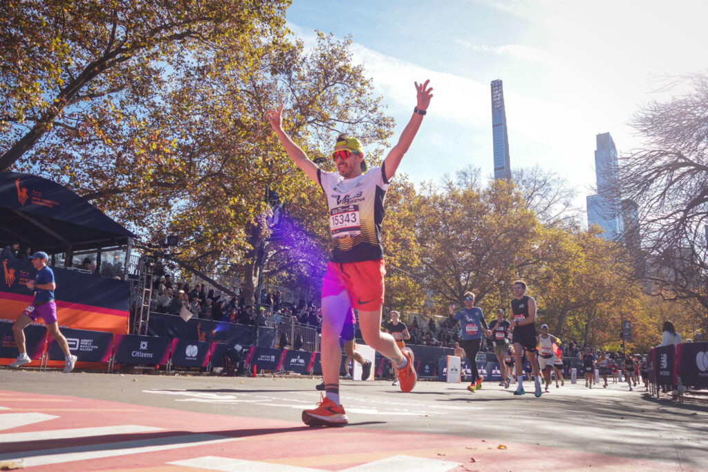 Massimo Lizzo alla Maratona di New York